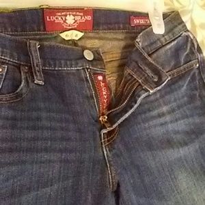 Lucky Brand Sweet N Crop shorts jeans 6/28